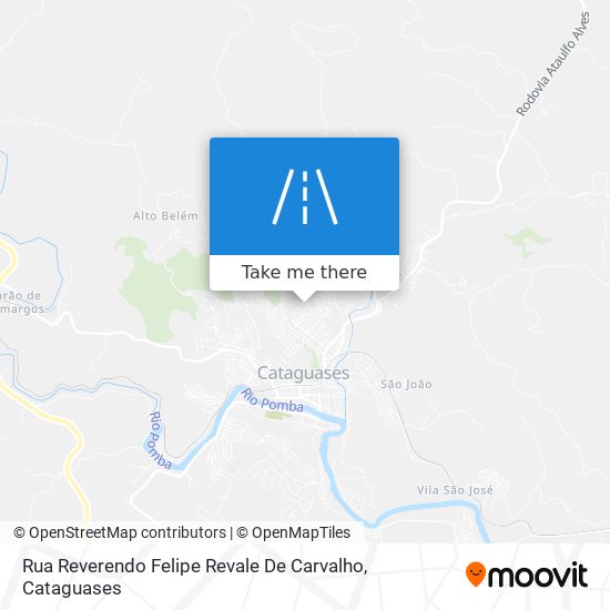 Rua Reverendo Felipe Revale De Carvalho map