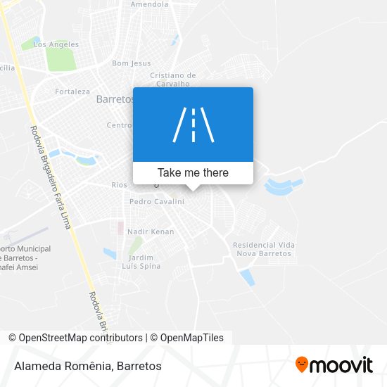 Alameda Romênia map