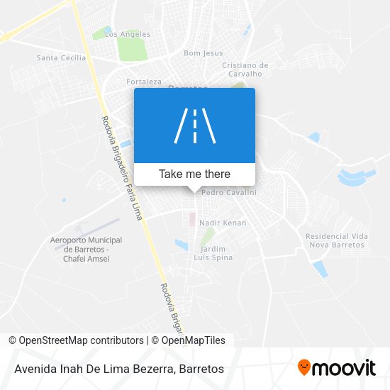 Avenida Inah De Lima Bezerra map