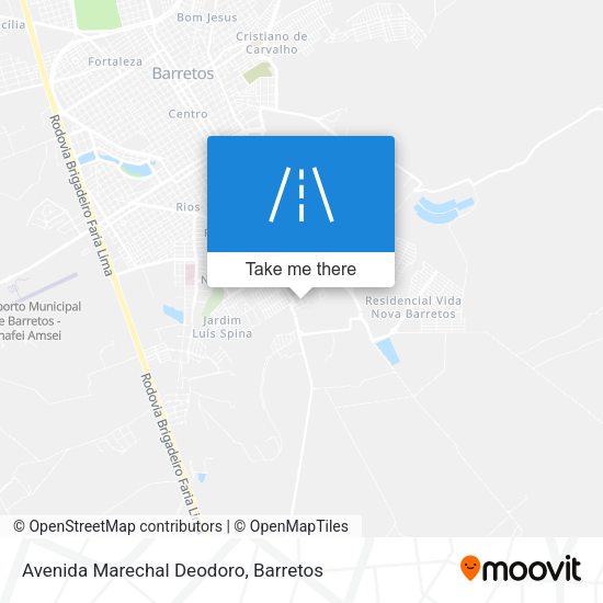 Avenida Marechal Deodoro map