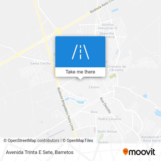 Avenida Trinta E Sete map