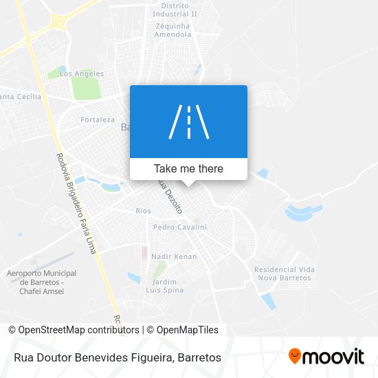 Rua Doutor Benevides Figueira map