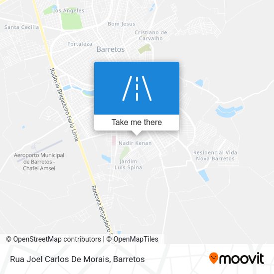 Rua Joel Carlos De Morais map