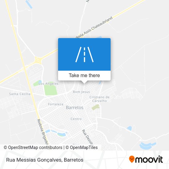 Rua Messias Gonçalves map