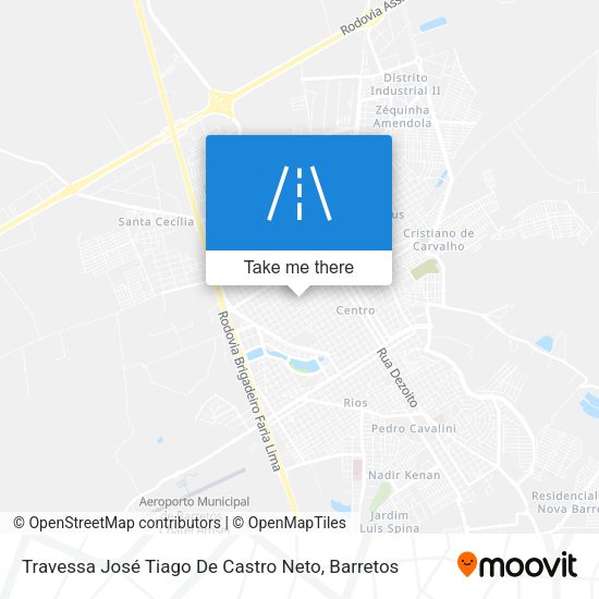 Travessa José Tiago De Castro Neto map