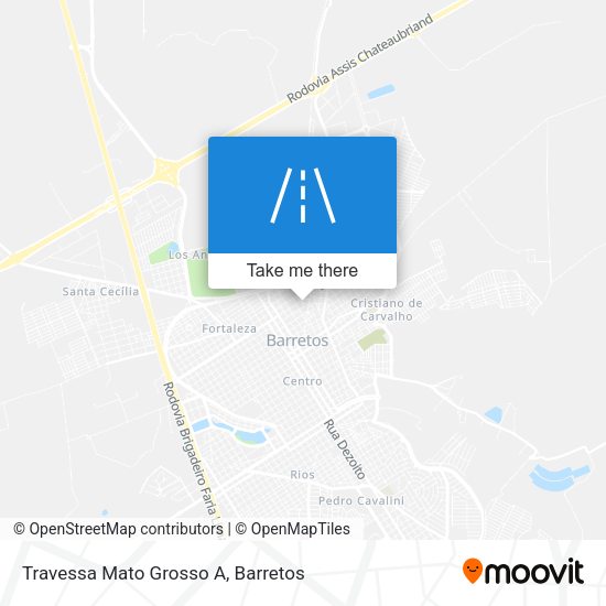 Travessa Mato Grosso A map