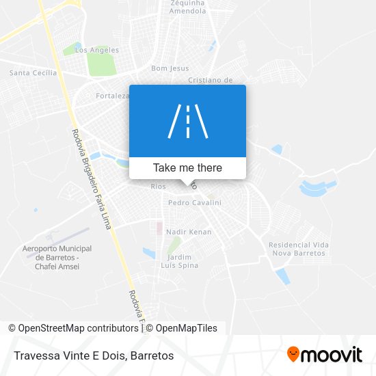 Travessa Vinte E Dois map