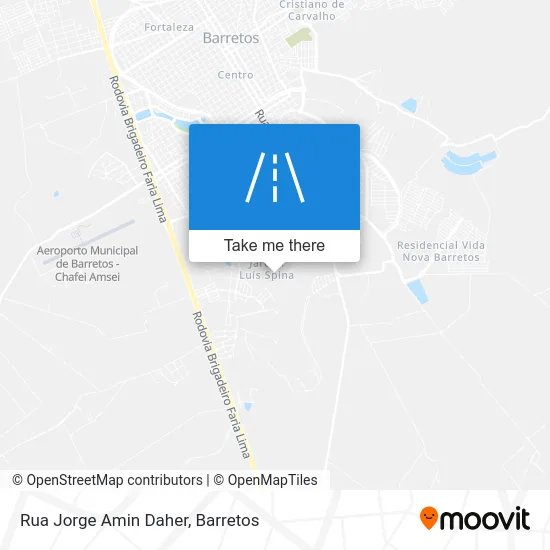 Rua Jorge Amin Daher map