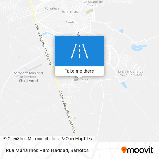 Rua Maria Inês Paro Haddad map