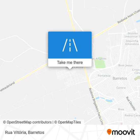 Rua Vitória map