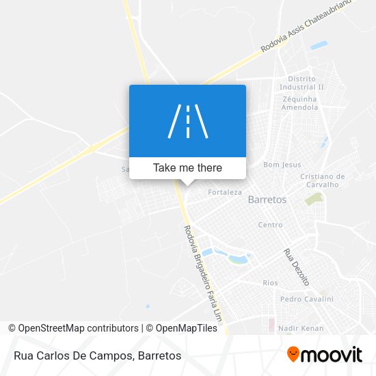 Rua Carlos De Campos map