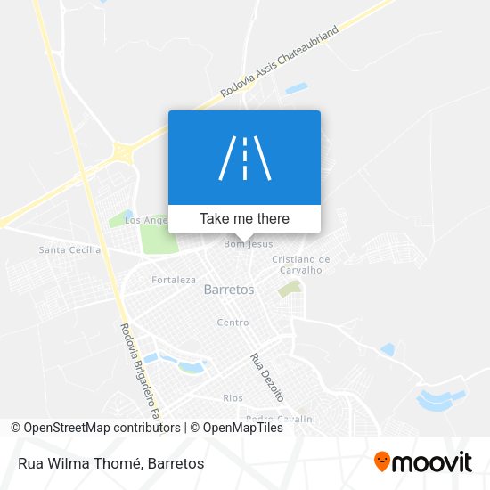 Rua Wilma Thomé map