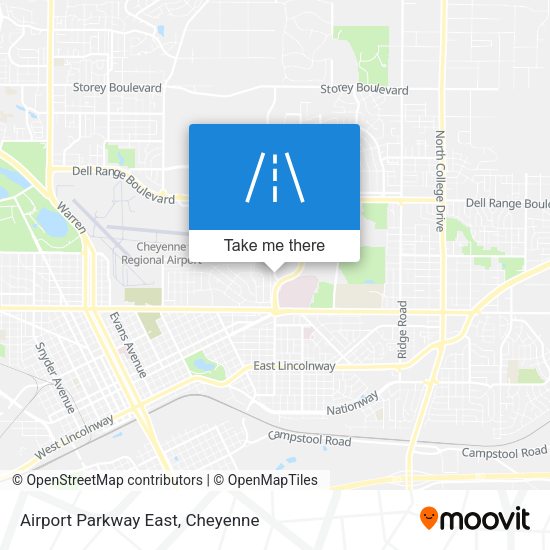 Mapa de Airport Parkway East