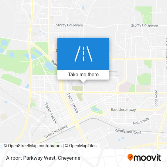 Mapa de Airport Parkway West