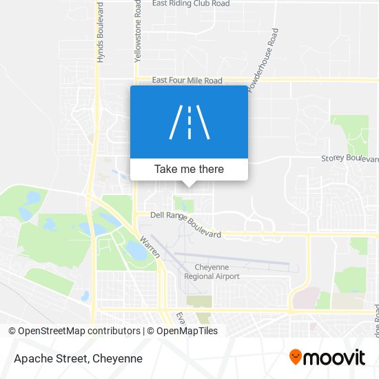 Apache Street map