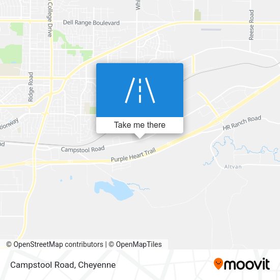 Mapa de Campstool Road