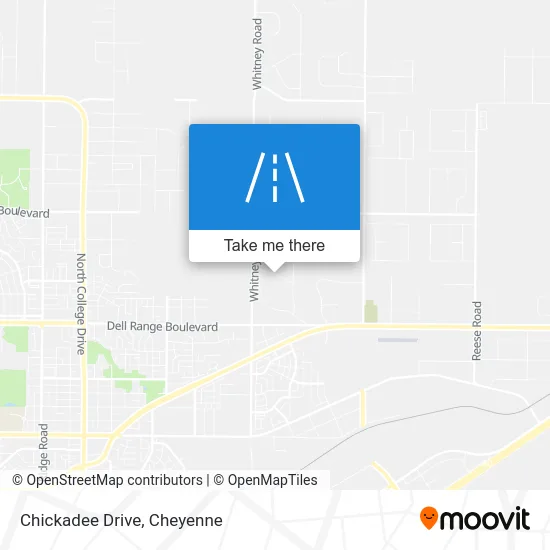 Chickadee Drive map