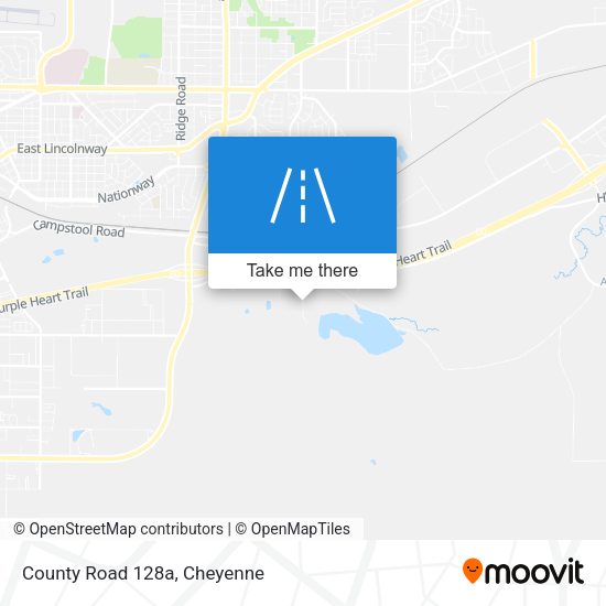 Mapa de County Road 128a