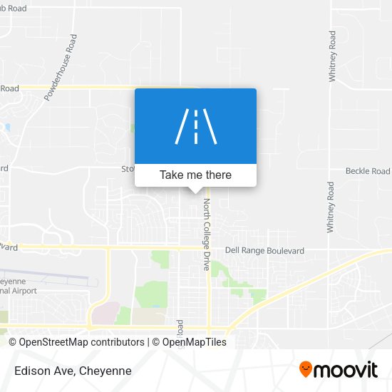 Mapa de Edison Ave
