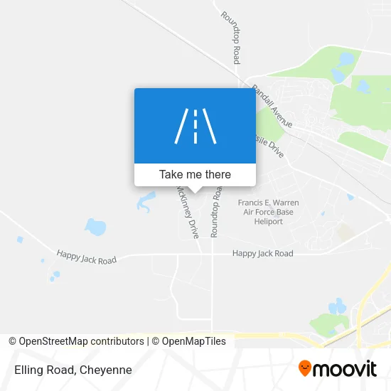 Elling Road map