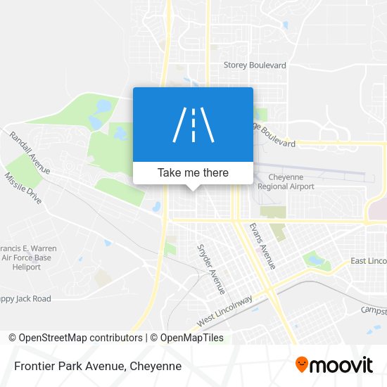 Frontier Park Avenue map