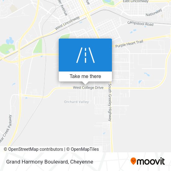Grand Harmony Boulevard map