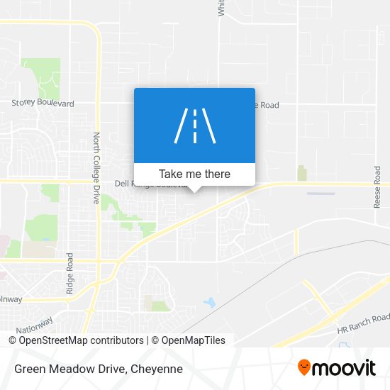 Mapa de Green Meadow Drive