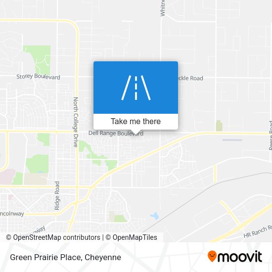 Green Prairie Place map