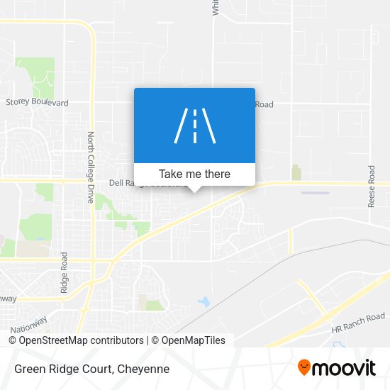 Mapa de Green Ridge Court