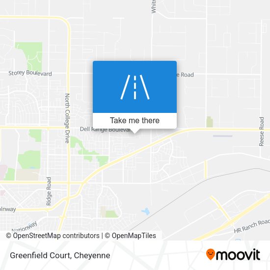 Mapa de Greenfield Court