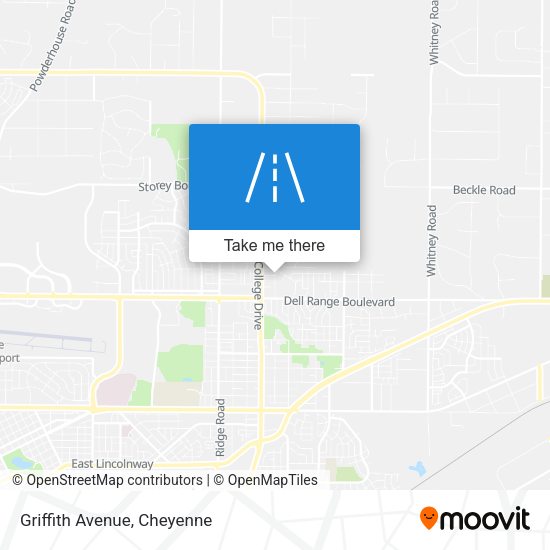 Mapa de Griffith Avenue