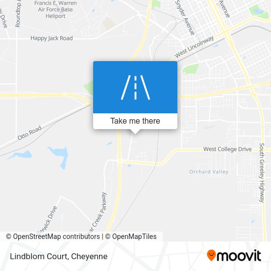 Mapa de Lindblom Court