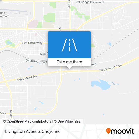Livingston Avenue map