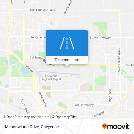 Meadowland Drive map