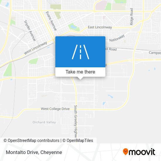 Mapa de Montalto Drive