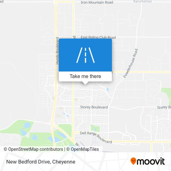 Mapa de New Bedford Drive
