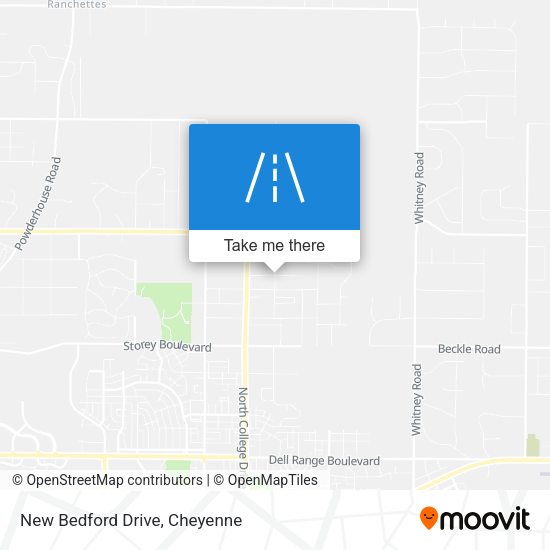Mapa de New Bedford Drive