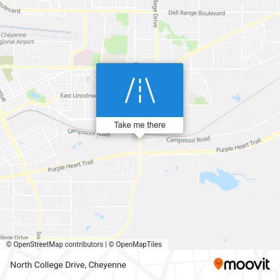 Mapa de North College Drive