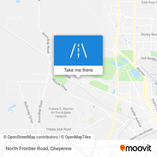 North Frontier Road map
