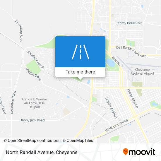 Mapa de North Randall Avenue