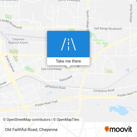 Old Faithful Road map