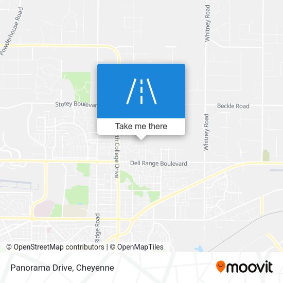 Mapa de Panorama Drive
