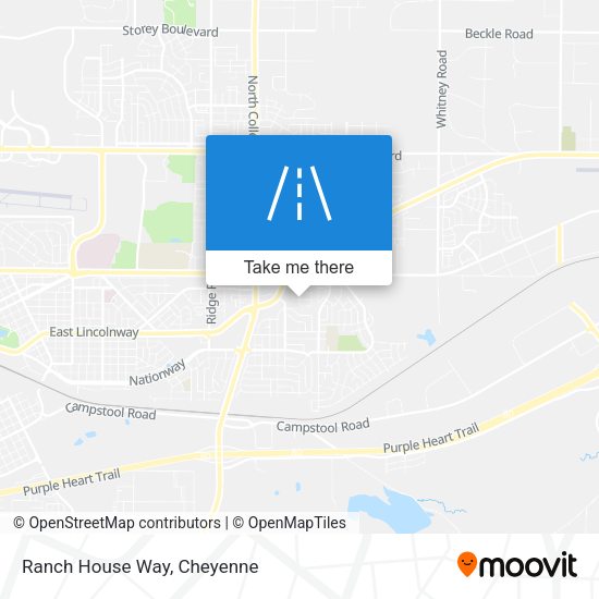 Mapa de Ranch House Way