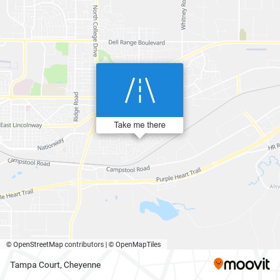 Tampa Court map