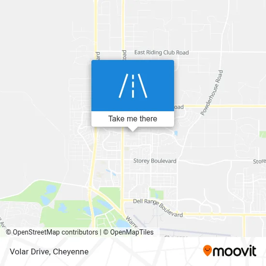 Volar Drive map
