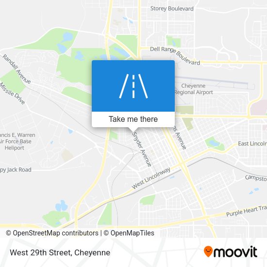 Mapa de West 29th Street