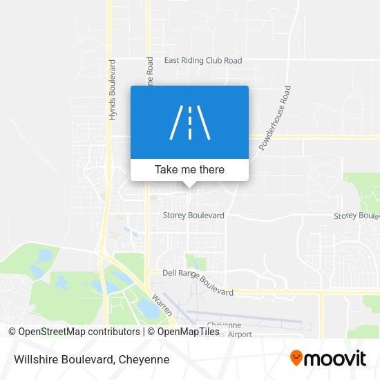 Mapa de Willshire Boulevard