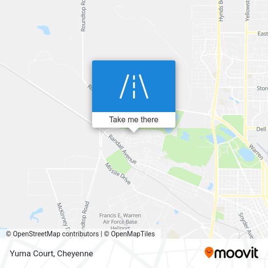 Mapa de Yuma Court