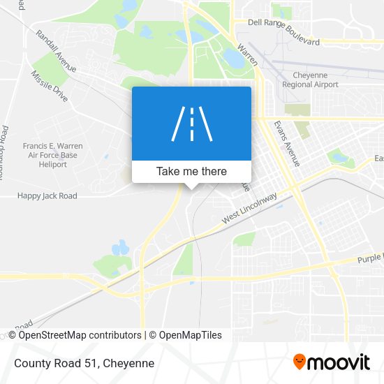Mapa de County Road 51