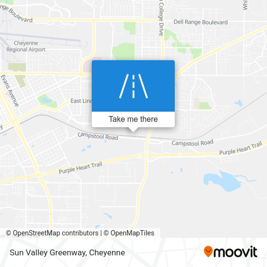 Sun Valley Greenway map